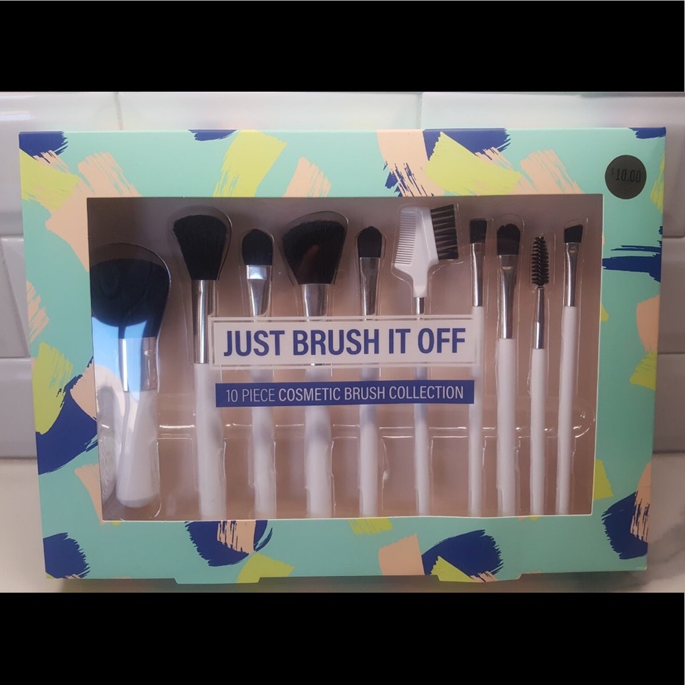 ✨ NIB 10-Piece Cosmetic Brush Collection ✨ - Picture 1 of 4